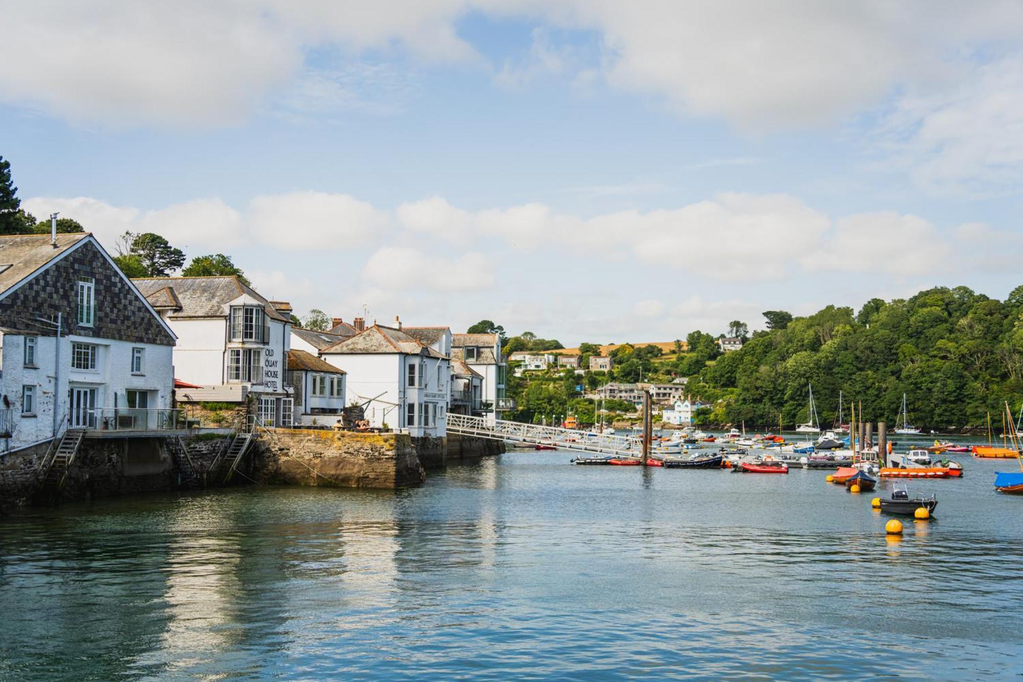 The Old Quay House Hotel Fowey Exterior foto